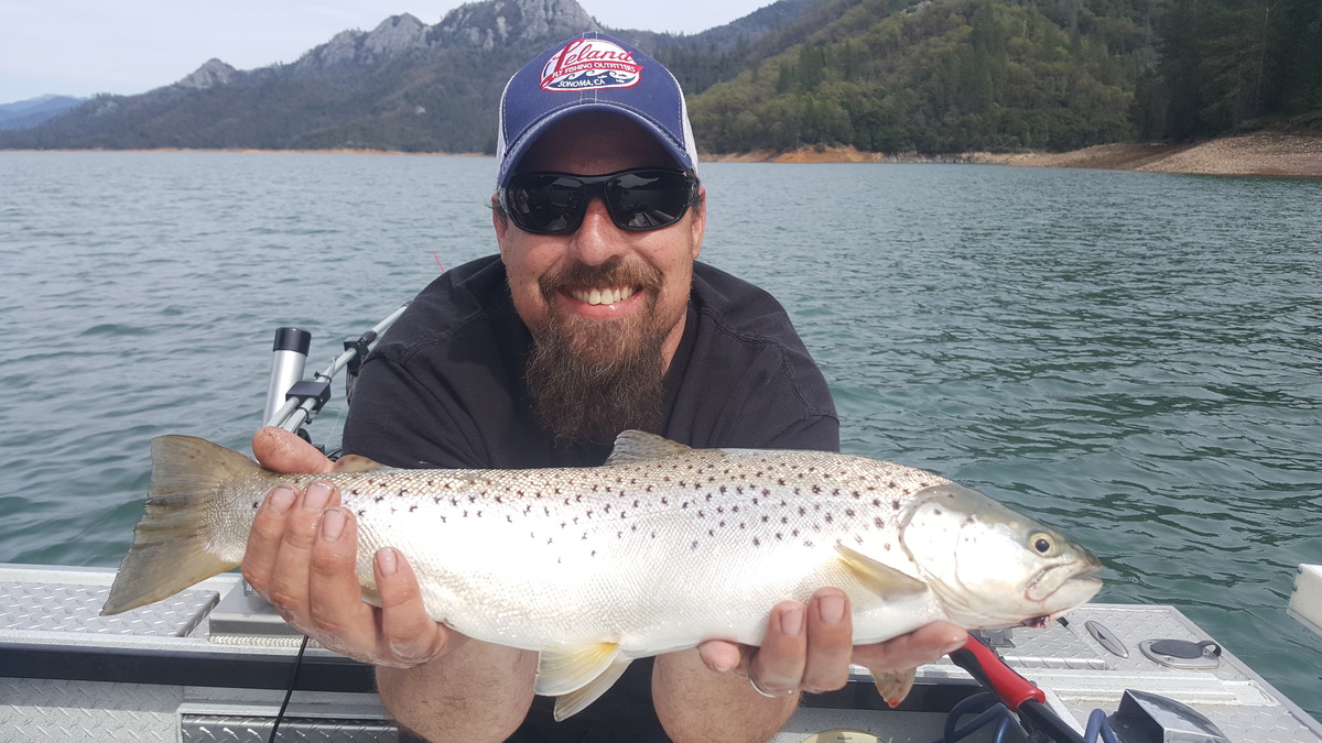 Joel on a brown fishing trip client of mine for 16 years