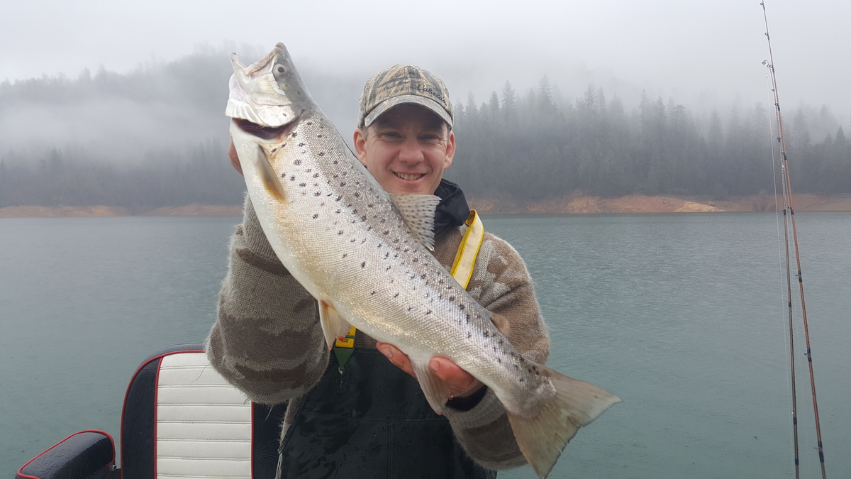 Rainy days bring out the big fish
