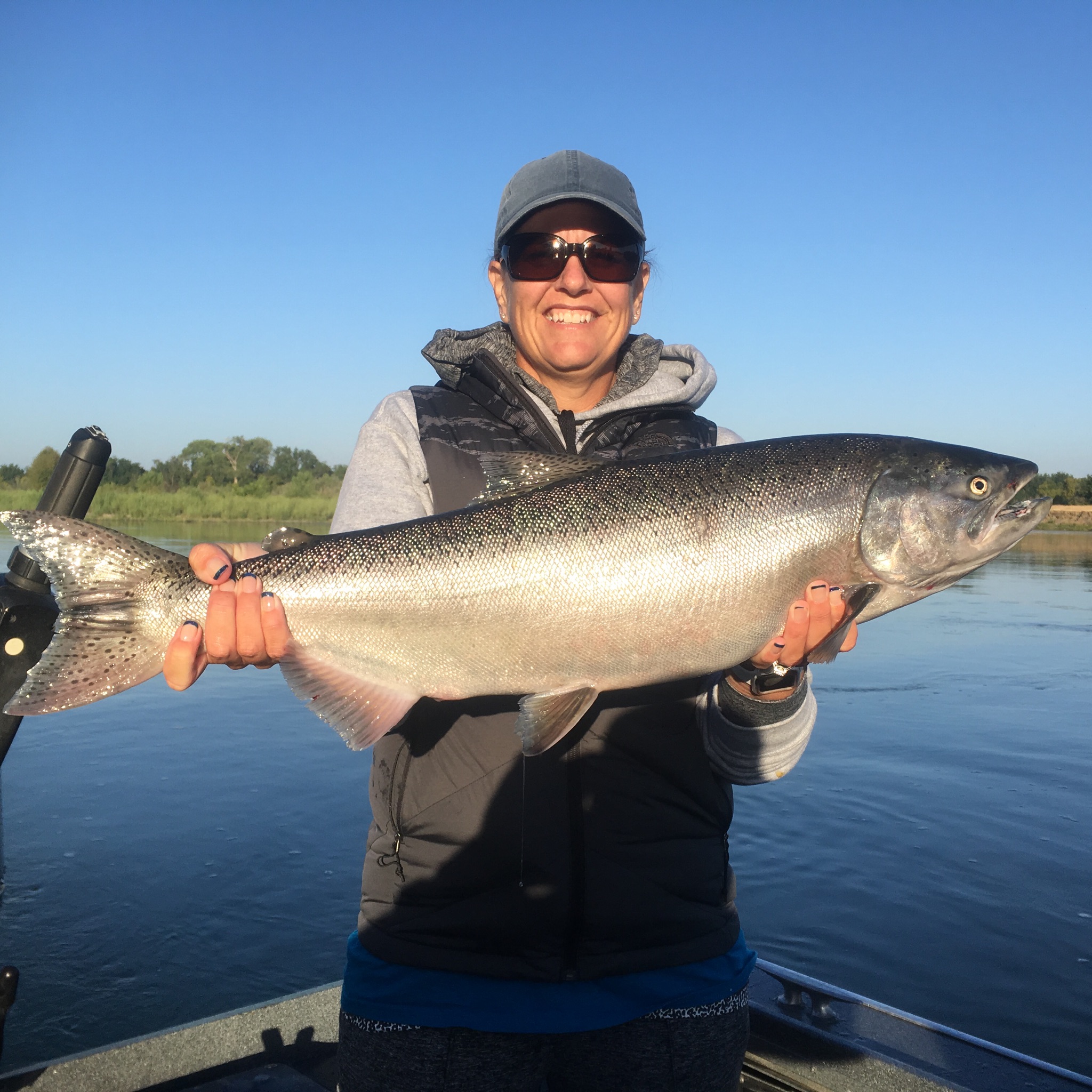 Big king in July on the Sacramento 